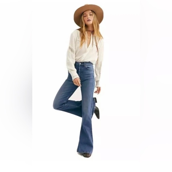 Boyish Denim - Boyish Kingsley bell bottom flare jeans size 25